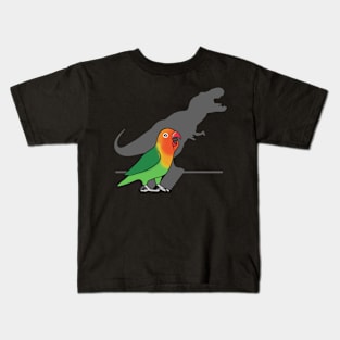 T-rex Fischer's Lovebird Kids T-Shirt